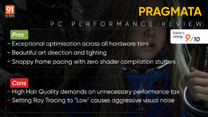 Pragmata: PC performance review: Capcoms RE Engine flexes again