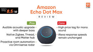 Amazon Echo Dot Max review: The smartest Echo Dot yet