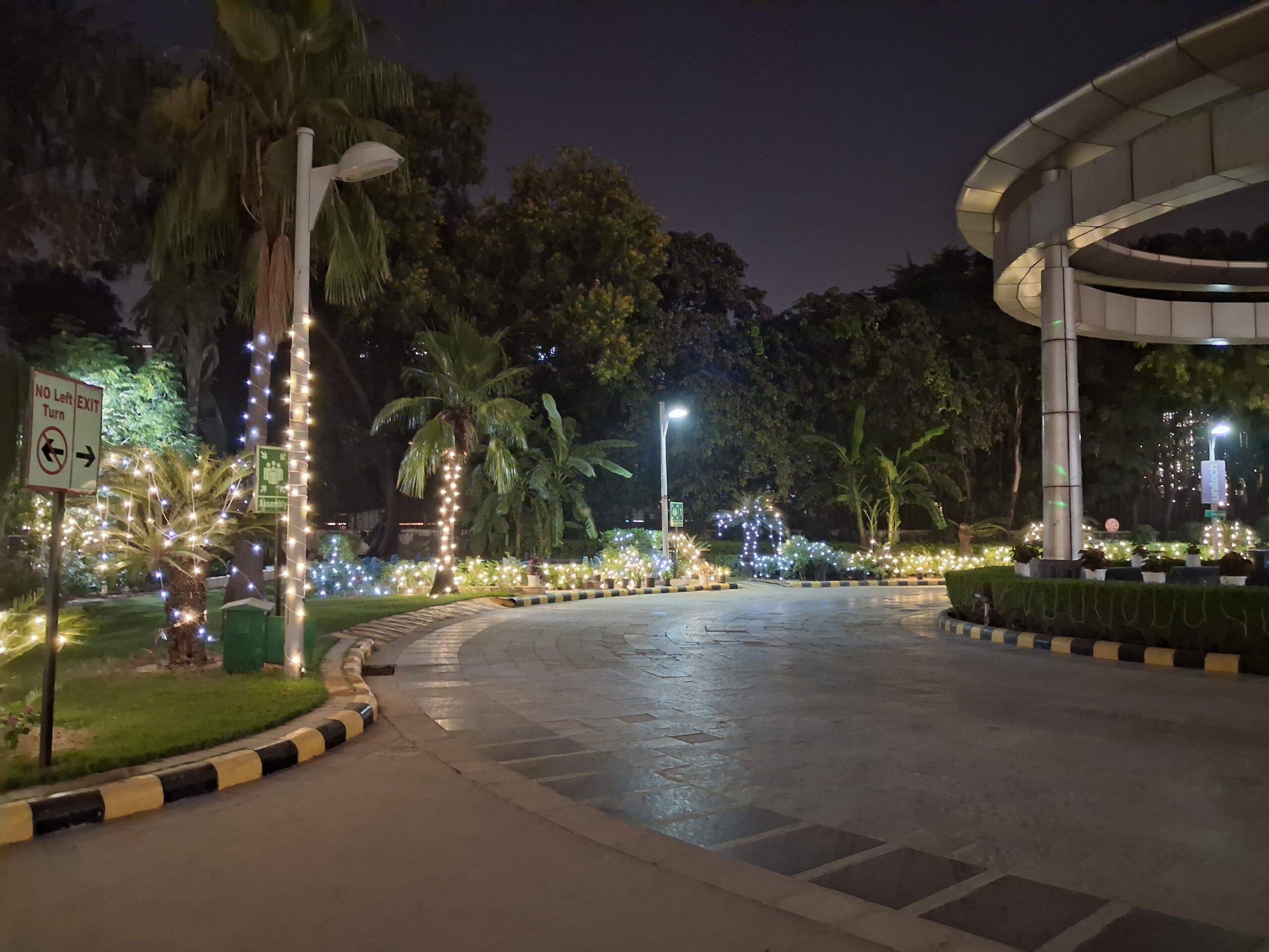 Samsung Galaxy M17 night shot