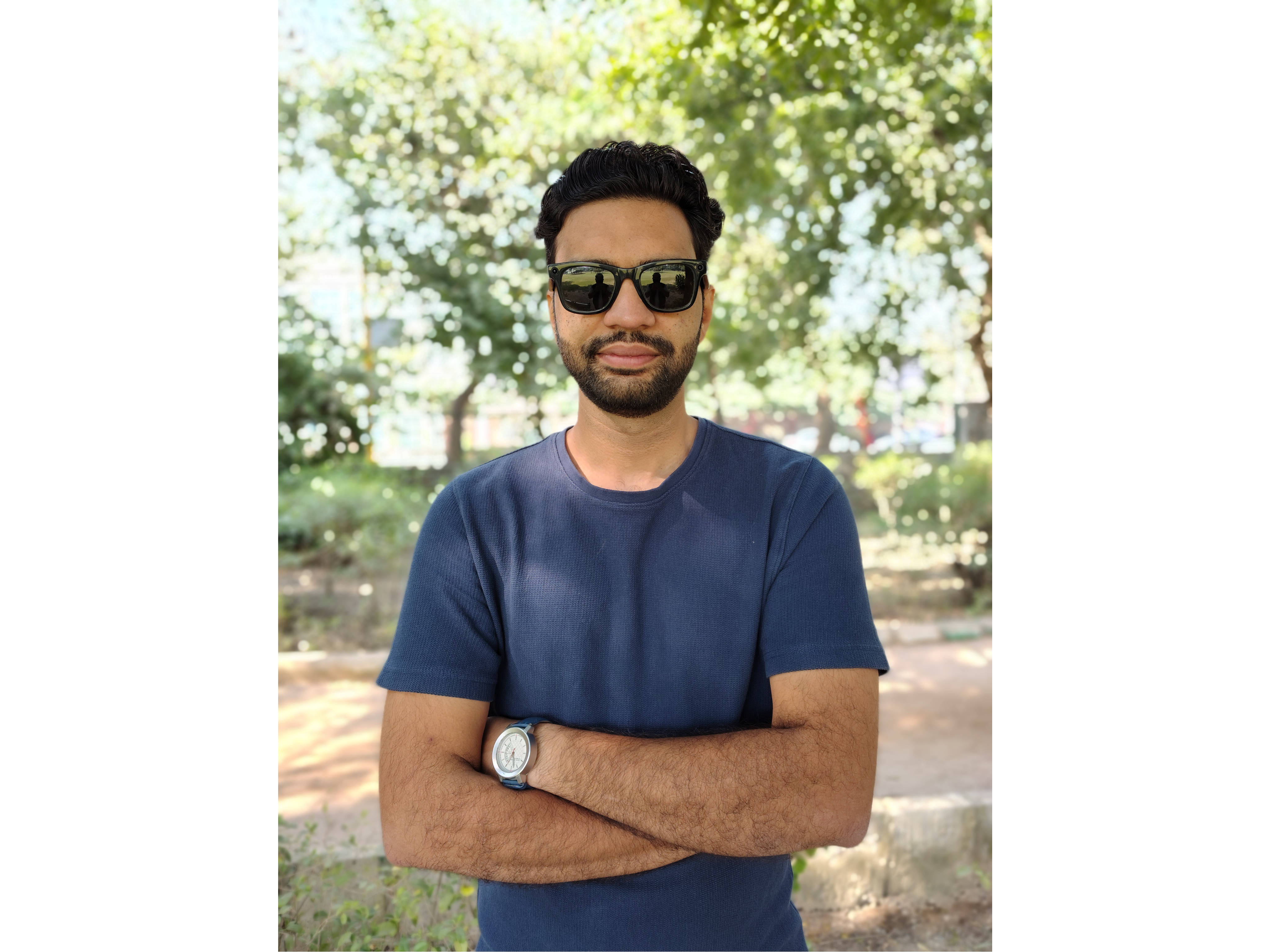 Moto G67 Power portrait shot sample