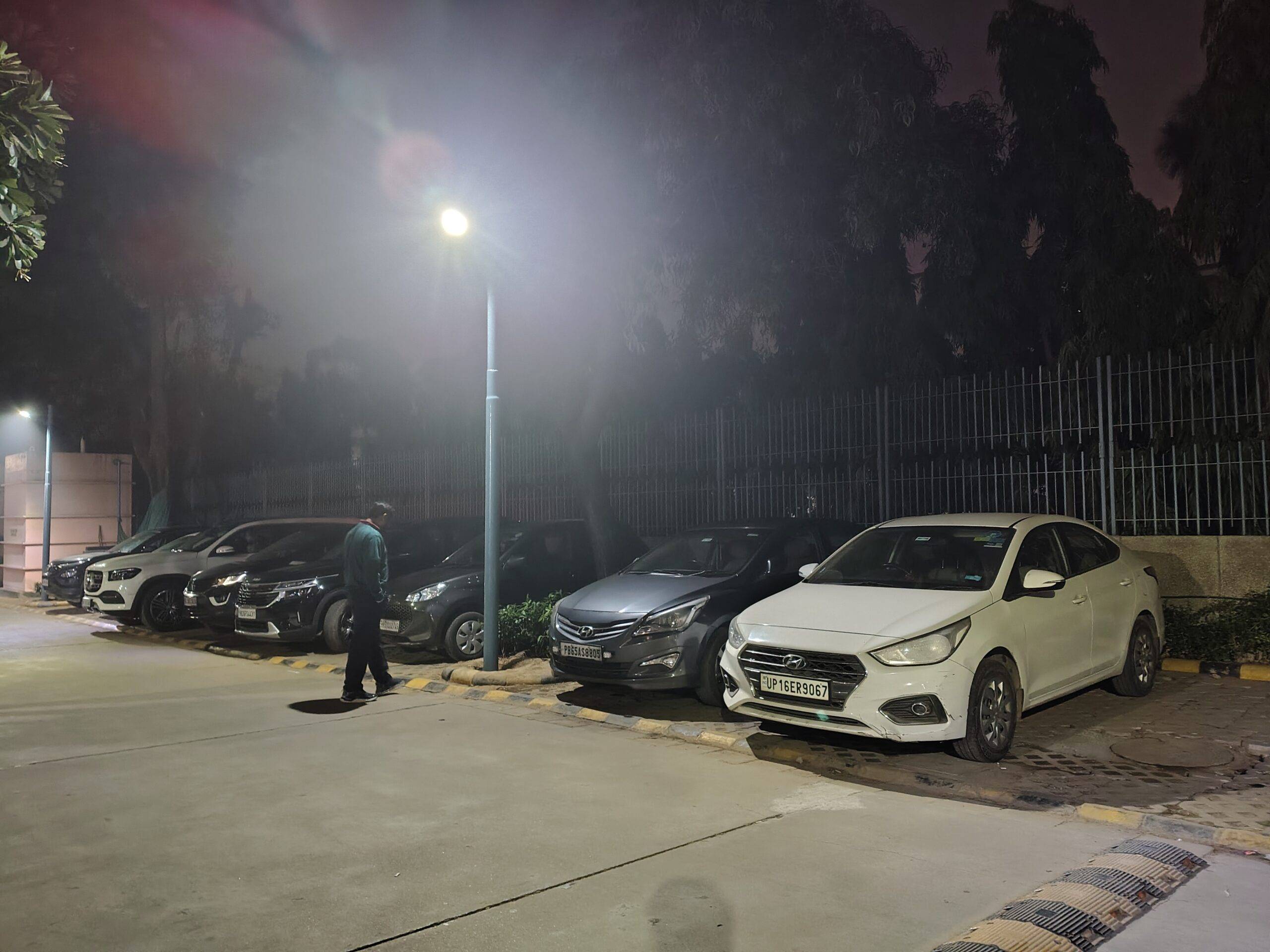 Moto G57 Power main night shot