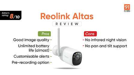 Reolink Altas review: a feature-rich security cam powered by sunlight