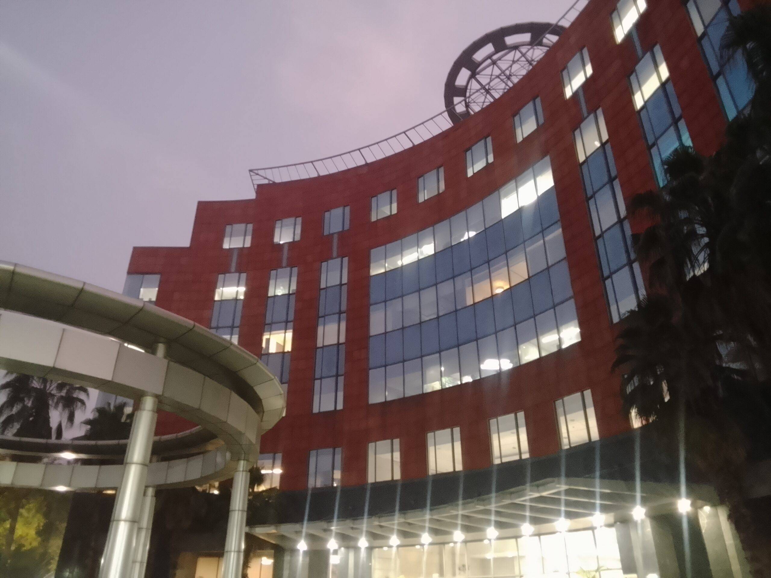 itel A100 day shot