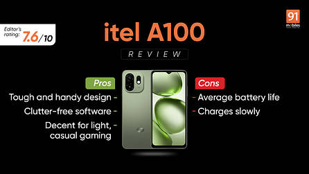 itel A100 review: durability and near-stock Android on a budget