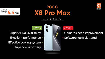 POCO X8 Pro Max review: strong where it matters