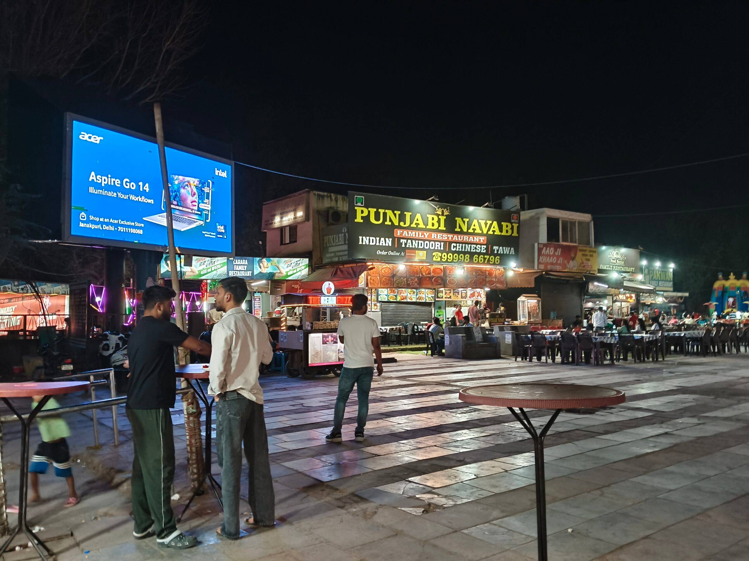 iQOO Z11x night camera sample