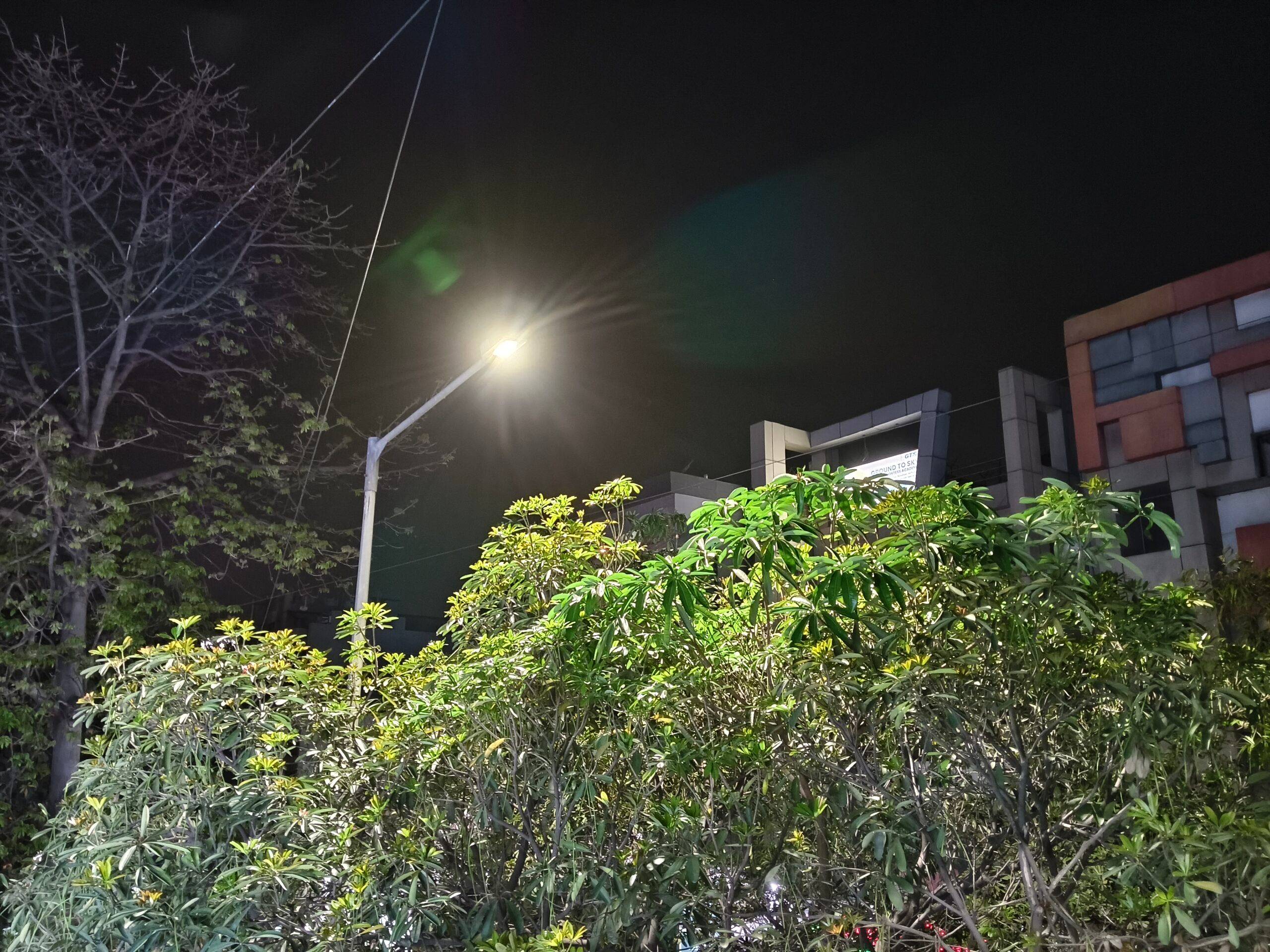 iQOO Z11x night camera sample