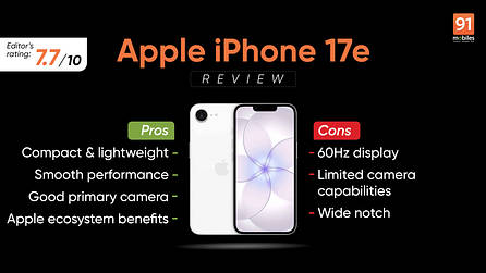 Apple iPhone 17e review: the gateway to that rich ecosystem