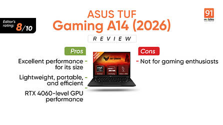 ASUS TUF Gaming A14 (2026) Review: Fighting in a different weight category