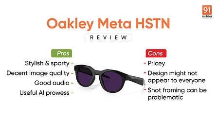 Oakley Meta HSTN review: stylish, sporty, and smart