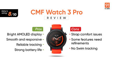 CMF Watch 3 Pro review: style-first smartwatch with strong features and a few rough edges