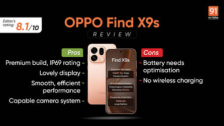 OPPO Find X9s review: goodness of Hasselblad in a sub-flagship