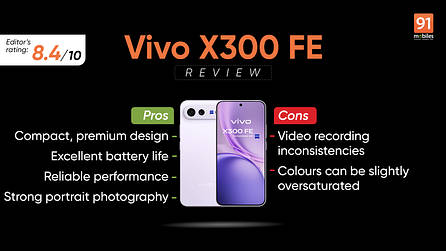 Vivo X300 FE review: a sensible flagship, but not without trade-offs