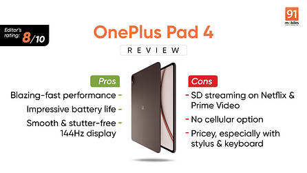 OnePlus Pad 4 review: the almost-perfect Android tablet