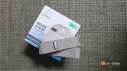 Pebble Qore View review: less screen, more sense