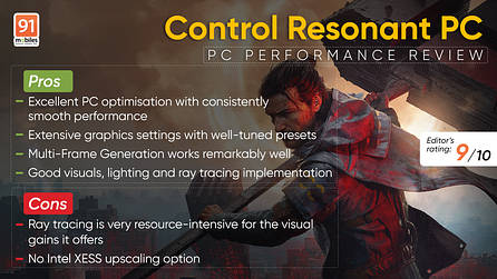 Control Resonant PC performance review: excellent optimisation across the board