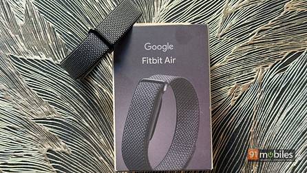 Google Fitbit Air review thumbs up for tracking, chef`s kiss for comfort