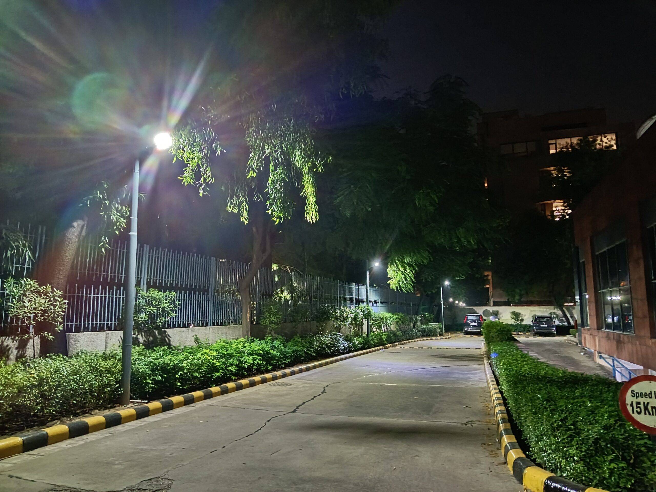 Lava Virat Curve night shot