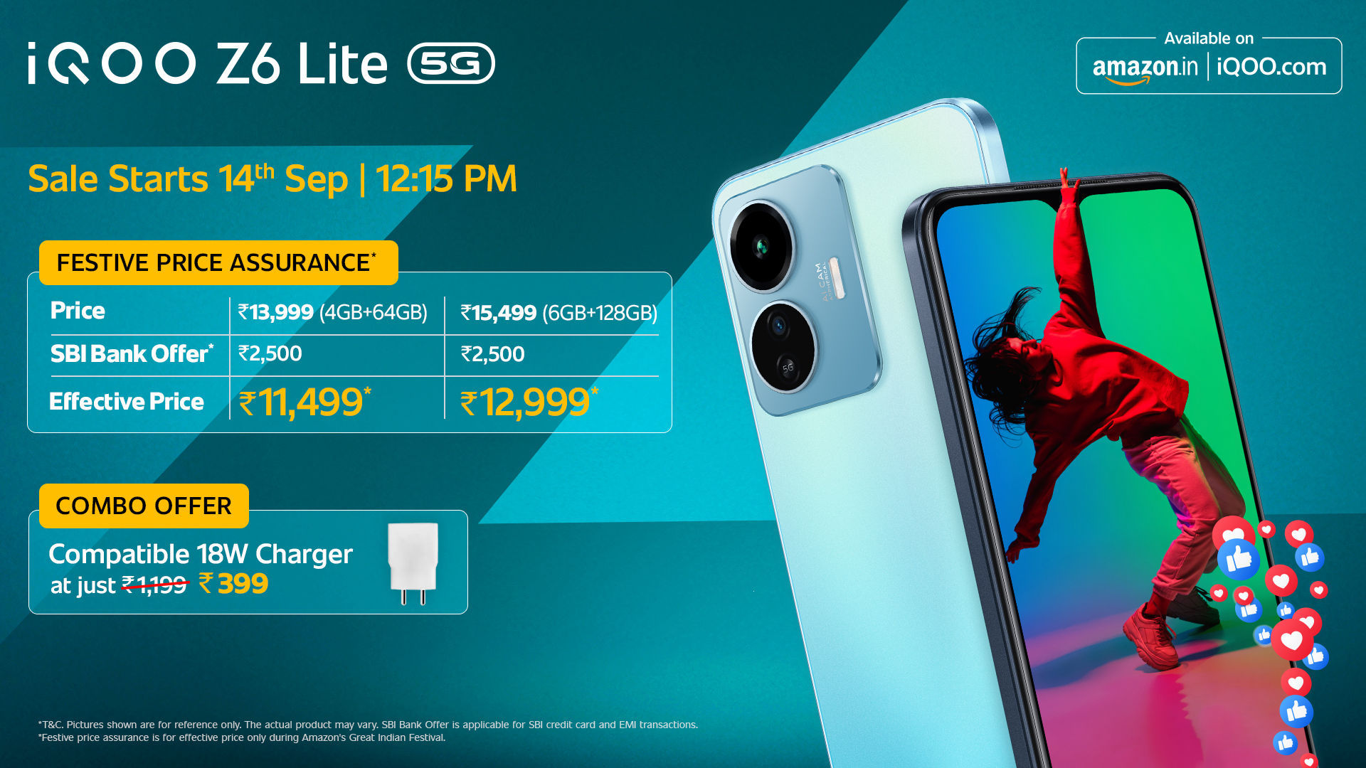 iQOO Z6 Lite Price and Offers