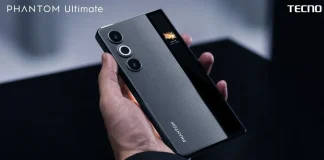 Phantom Ultimate என்ற பெயரில் ரோலபிள் (Roll-able) போனை அறிமுகப்படுத்தியது டெக்னோ
