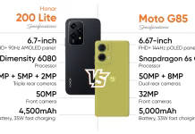 Honor 200 Lite Vs Moto G85 – எது பெஸ்ட்? – முழுமையான ஒப்பீடு.