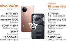 Vivo V40e vs Nothing Phone (2a) Plus: రూ.30,000 లోపు ఏది బెటర్?