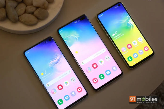Sa,sung Galaxy S10 And Sa,sung Galaxy S10 Plus