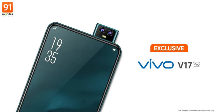 Vivo V17 Pro dual pop up camera