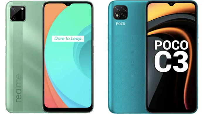 POCO C3 and Realme C11