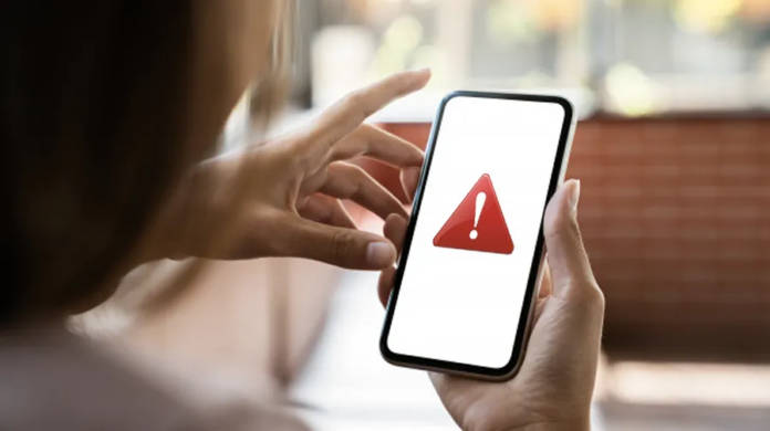 girl phone error