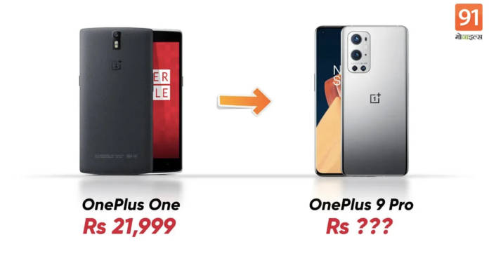 OnePlus 9 Pro to OnePlus One