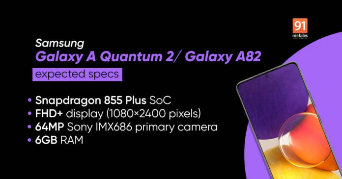 Samsung Galaxy Quntum 2 Galaxy A82 1