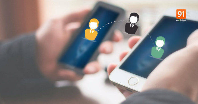 Smartphne contact transfer 1
