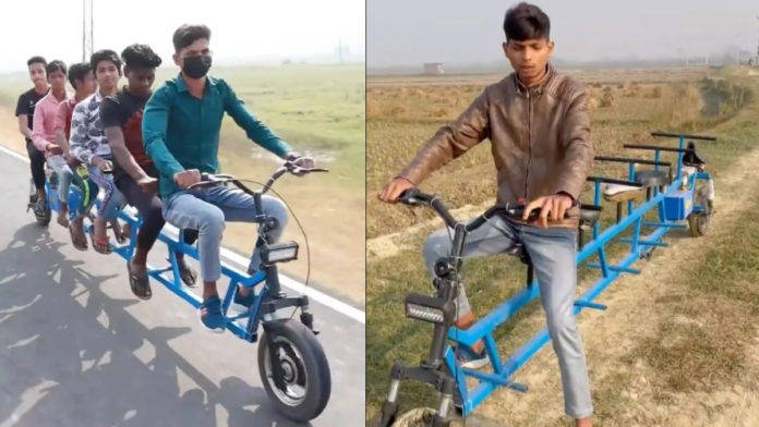 6-Seater-Electric-Bike