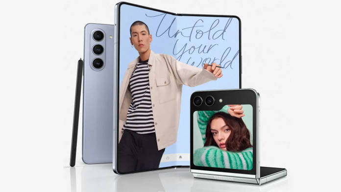 galaxy flip 5 and galaxy fold 5 price