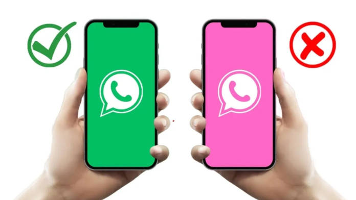pink whatsapp scam 1