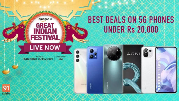 best deals on 5g smartphones under 20k