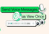 WhatsApp ইউজারদের জন্য সুখবর! এখন View Once সহ পাঠানো যাবে অডিও ম্যাসেজ
