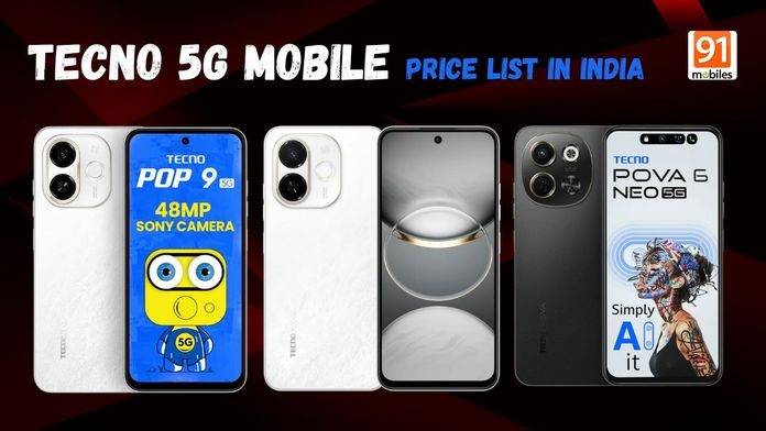 tecno mobile list