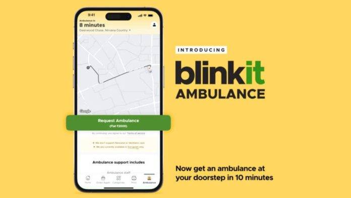 blinkit-10-minutes-ambulance-services
