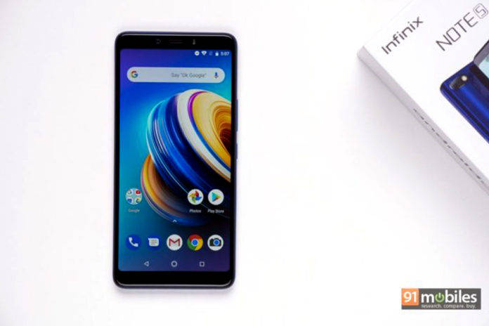 infinix note 5
