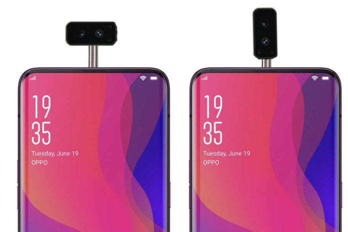 Oppo New popup Camera Patent