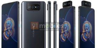 asus zenfone 8 flip रेंडर