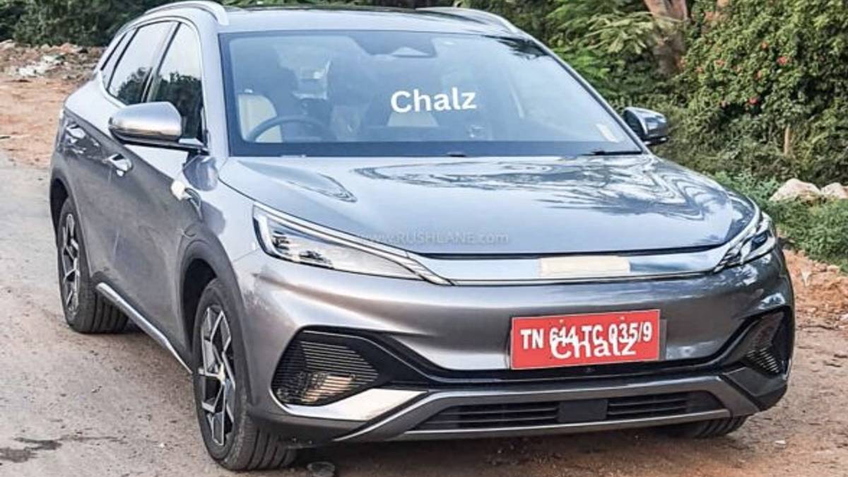 BYD Atto 3 Electric car Spotted Ahead Of india Launch