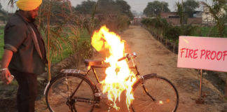 Fire Proof Dhruv Vidyut Electric Cycle