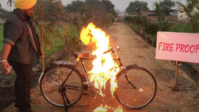 Dhruv-Vidyut-Electric-Cycle Fire Proof Dhruv Vidyut Electric Cycle