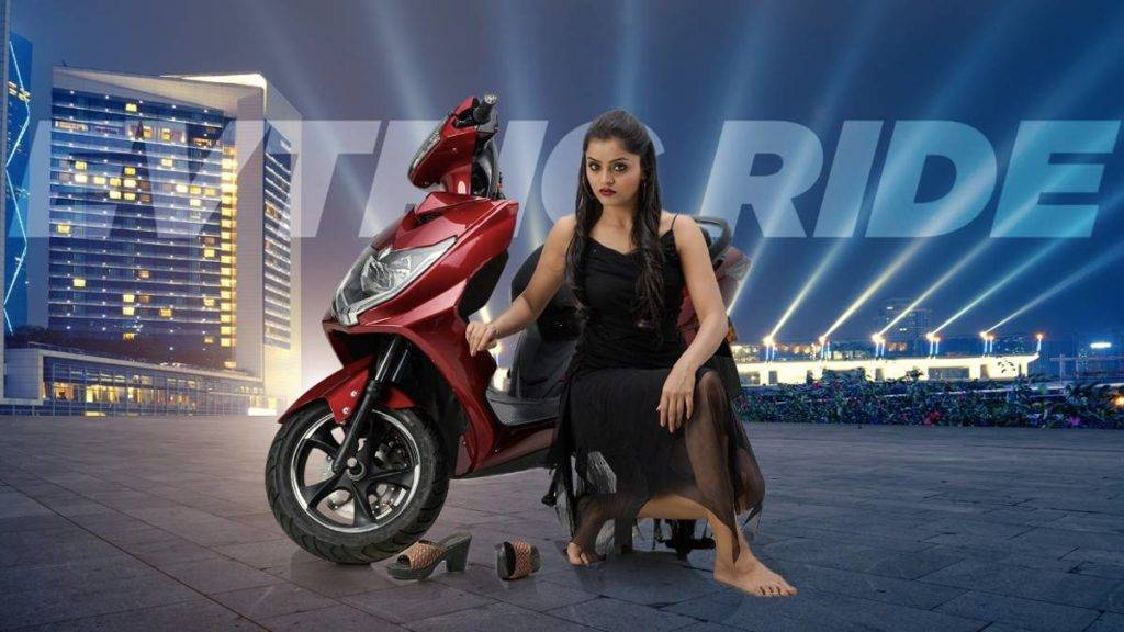 120km range electric scooter evtric ride hs and mighty pro affordable battery scooty launched price top speed sale