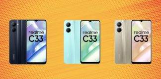 Realme C33 All Color Varients