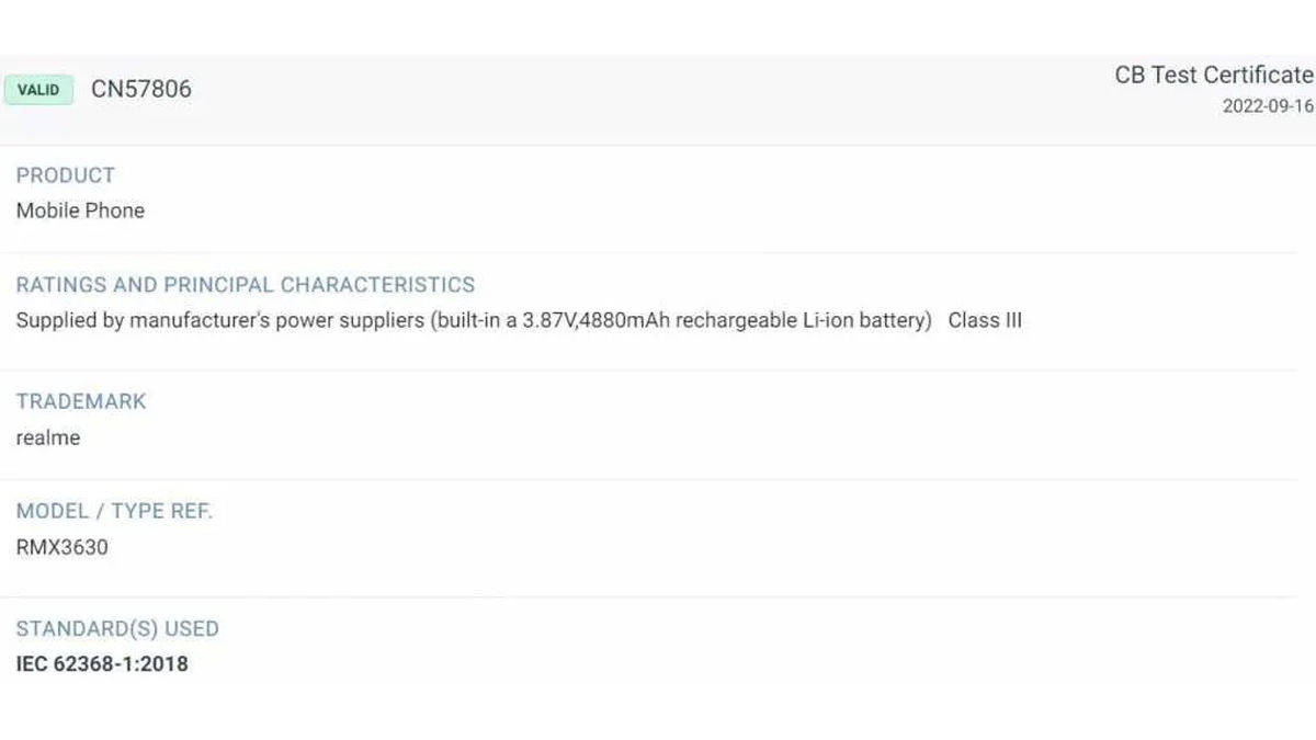 Realme 10 specifications price details