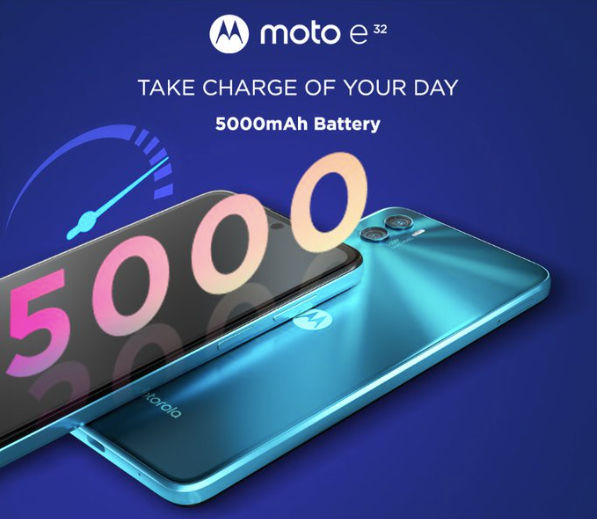 50MP Camera 5000mAh Battery Phone Moto E32 Launch In India Price Sale Flipkart 